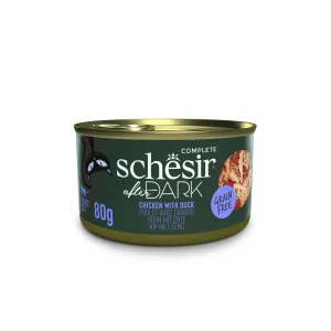 Schesir Cat konz. After Dark Wholefood kuře/kachna 80g