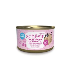 Schesir Cat konz. Kitten Wholefood kuře/játra 70g