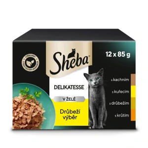 Sheba kapsa Delikatesse drůbeží výběr 12x85g