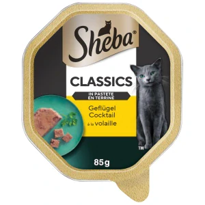Sheba vanička Classics drůbeží směs 85g