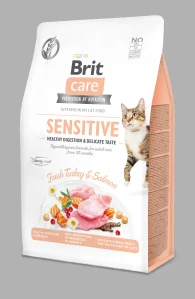 Brit Care Cat GF Sensit. Heal.Digest&Delic.Taste 0,4kg