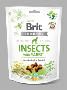 Brit Care Dog Crunchy Crack. Insec. Rabbit Fennel 200g