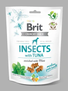 Brit Care Dog Crunchy Crack. Insec. Tuna Mint 200g