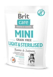 Brit Care Dog Mini Grain Free Light & Sterilised 400g