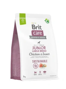 Brit Care Dog Sustainable Junior Large Breed 3kg