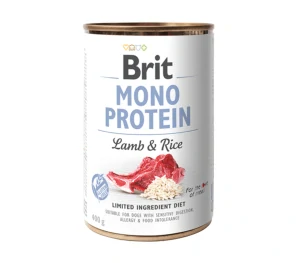 Brit Dog konz Mono Protein Lamb & Brown Rice 400g
