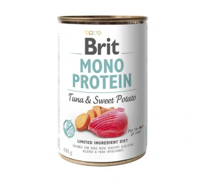 Brit Dog konz Mono Protein Tuna & Sweet Potato 400g