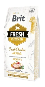 Brit Fresh Dog Chicken & Potato Adult Great Life 2,5kg