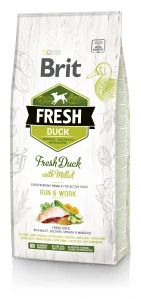 Brit Fresh Dog Duck & Millet Active Run & Work 12kg