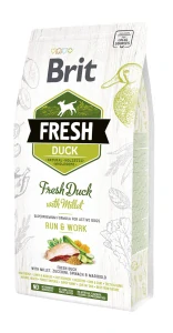Brit Fresh Dog Duck & Millet Active Run & Work 2,5kg