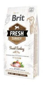 Brit Fresh Dog Turkey & Pea Light Fit & Slim 12kg