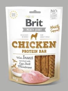 Brit Jerky Chicken with Insect Protein Bar 80g