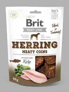 Brit Jerky Herring Meaty Coins 80g
