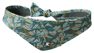 Šátek Zhero Safety Bandana ECO paví zeleň L