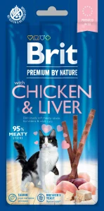 Brit Premium Cat by Nature Sticks Chicken&Liver(3pcs)