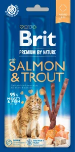 Brit Premium Cat by Nature Sticks Salmon&Trout(3pcs)