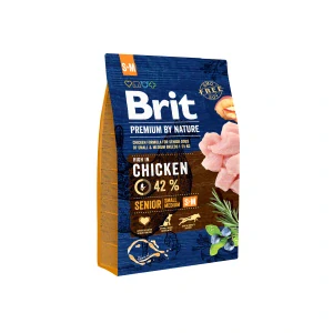 Brit Premium Dog by Nature Senior S+M 3kg