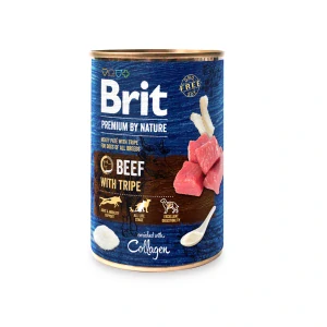 Brit Premium Dog by Nature konz Beef&Tripes 800g