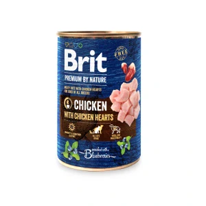Brit Premium Dog by Nature konz Chicken&Hearts 800g