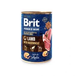 Brit Premium Dog by Nature konz Lamb&Buckwheat 400g
