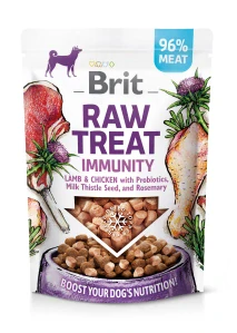 Brit Raw Treat Dog Immunity, Lamb&Chicken 40g
