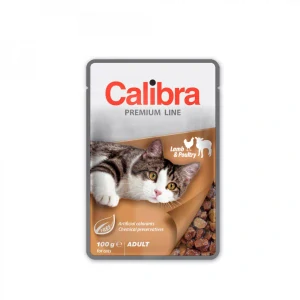 Calibra Cat  kapsa Premium Adult Lamb & Poultry 100g