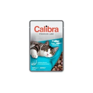 Calibra Cat  kapsa Premium Adult Trout & Salmon 100g