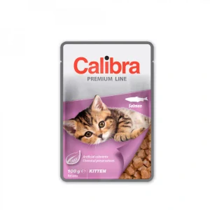 Calibra Cat  kapsa Premium Kitten Salmon 100g