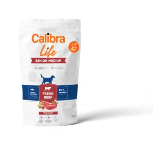 Calibra Dog Life Senior Medium Fresh Beef 100g