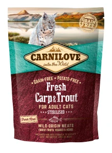 Carnilove Cat Fresh Carp & Trout Sterilised Adult 400g