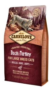 Carnilove Cat LB Duck&Turkey Muscles,Bones,Joints 2kg