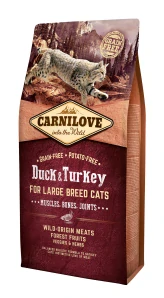 Carnilove Cat LB Duck&Turkey Muscles,Bones,Joints 6kg