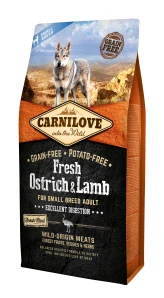 Carnilove Dog Fresh Ostrich&Lamb for Small Breed 6kg