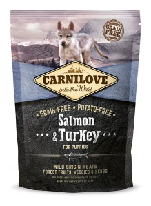 Carnilove Dog Salmon & Turkey for Puppies 1,5kg