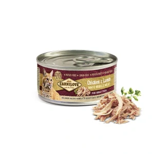 Carnilove White konz Mus Meat Chicken&Lamb Cats 100g