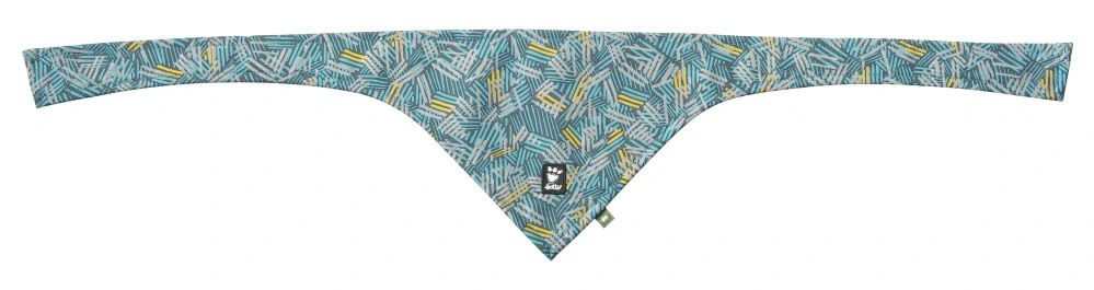 Šátek Zhero Safety Bandana ECO paví zeleň S